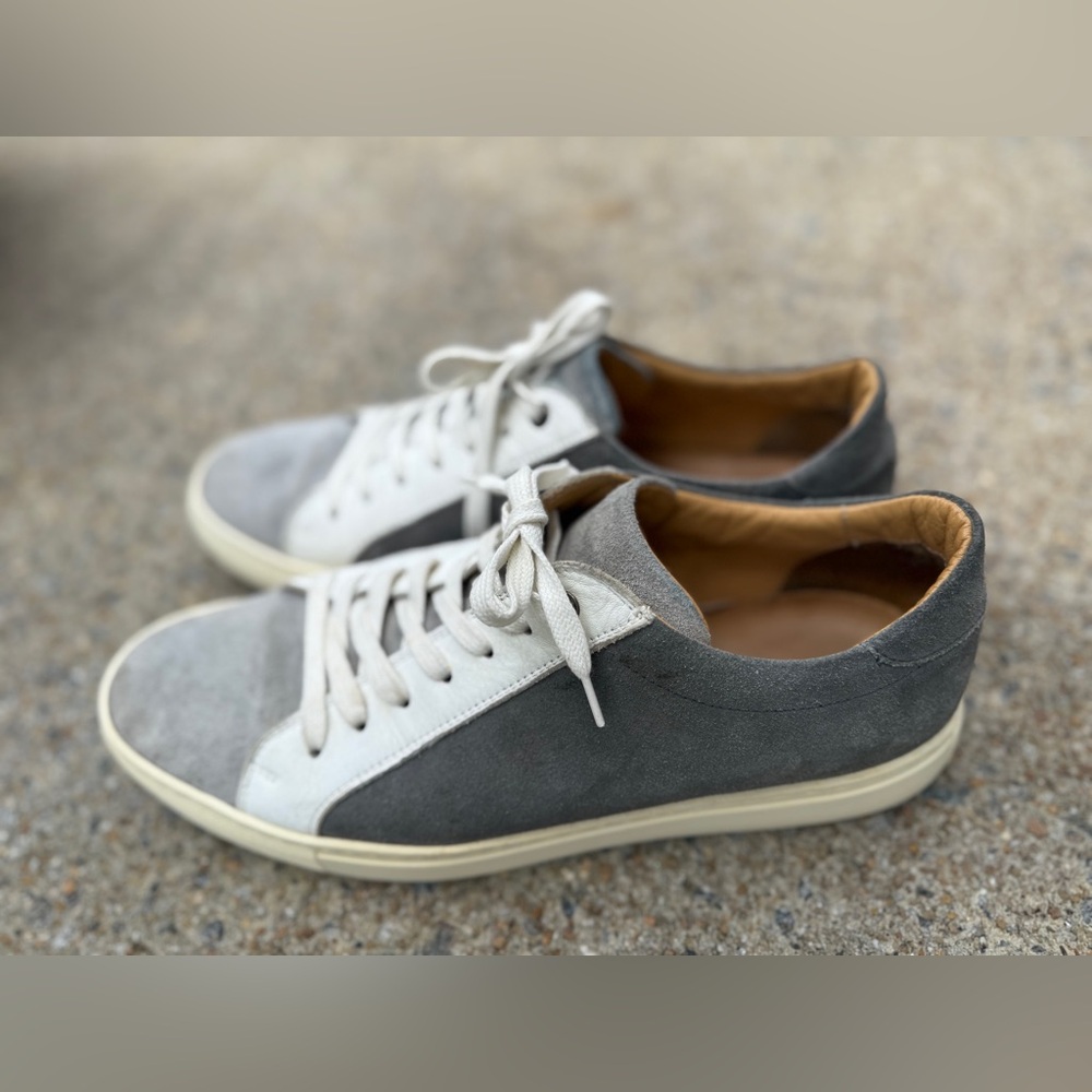 Suitsupply Men's Gray and White Casual Sneakers - Size 44 - Picture 10 of 16
